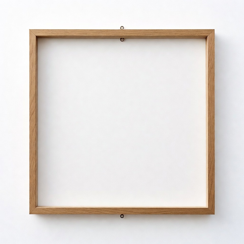 Empty Oak Wood Picture Frame Empty Oak Wood Picture Frame