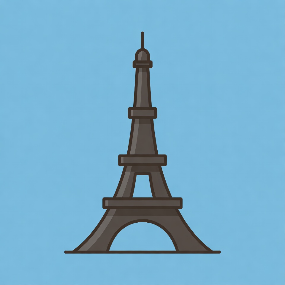 Eiffel Tower illustration Eiffel Tower illustration