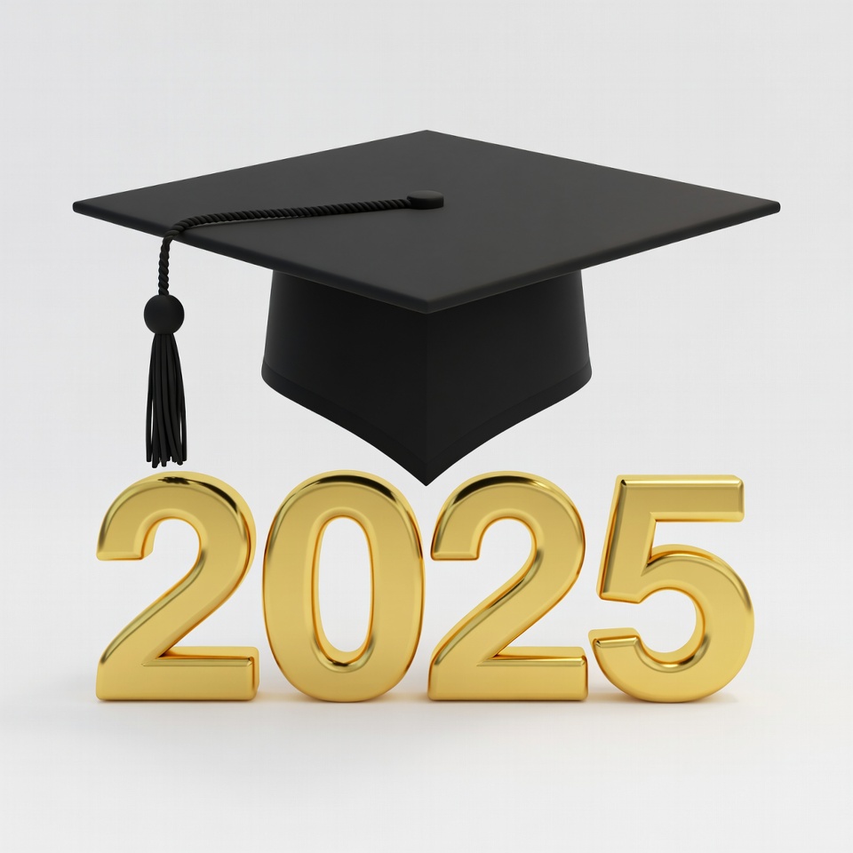 Graduation Cap with 2025 Graduation Cap with 2025