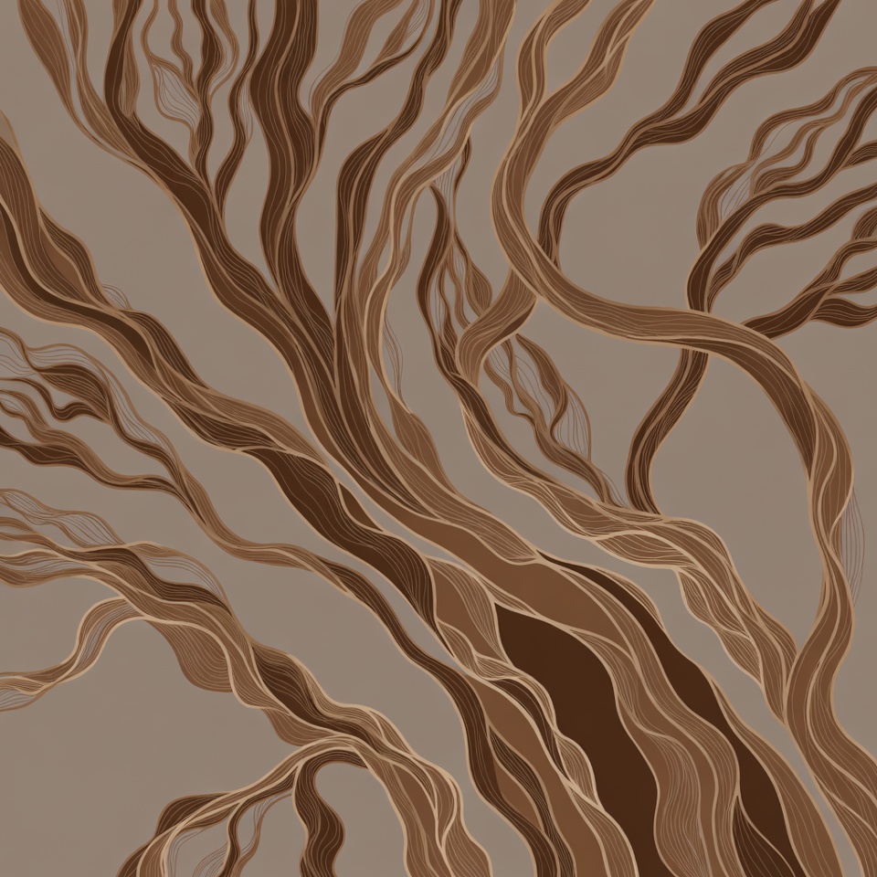 Abstract Brown Tree Branches Illustration Abstract Brown Tree Branches Illustration