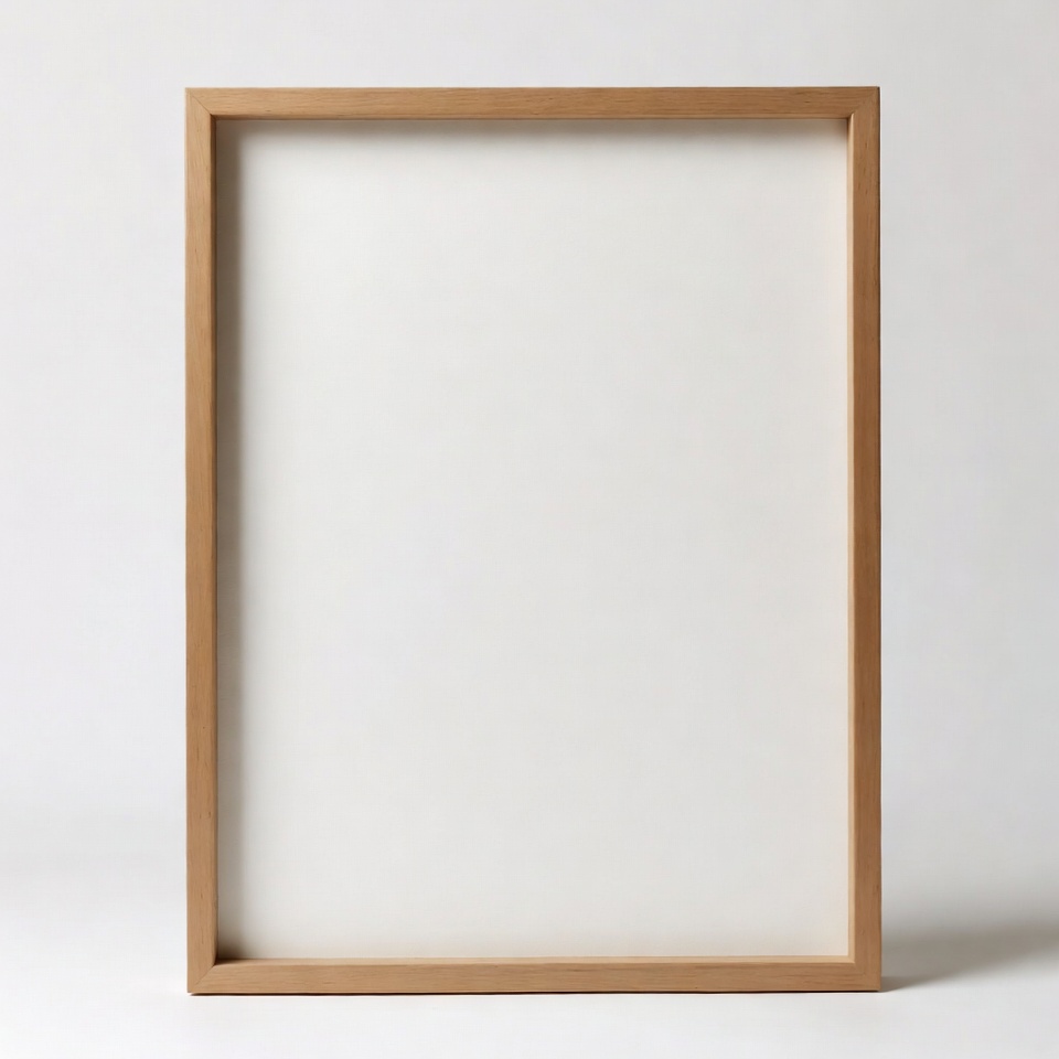 Empty White Picture Frame Empty White Picture Frame