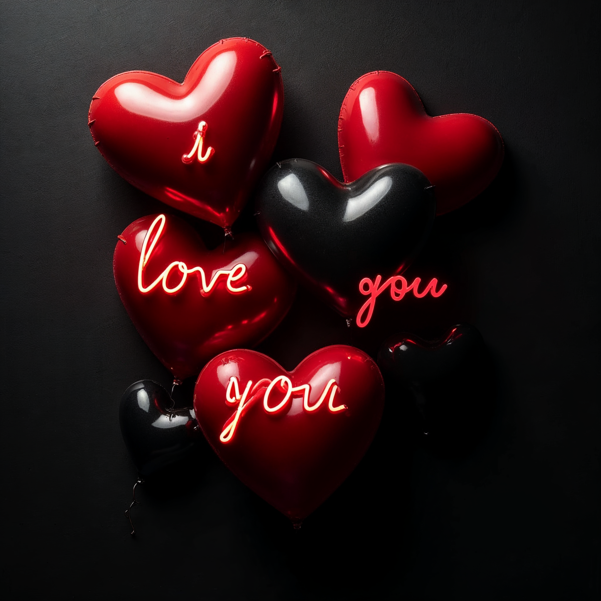 I Love You Heart Balloons I Love You Heart Balloons