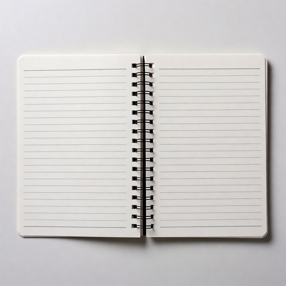Open Spiral Notebook Blank Pages Open Spiral Notebook Blank Pages