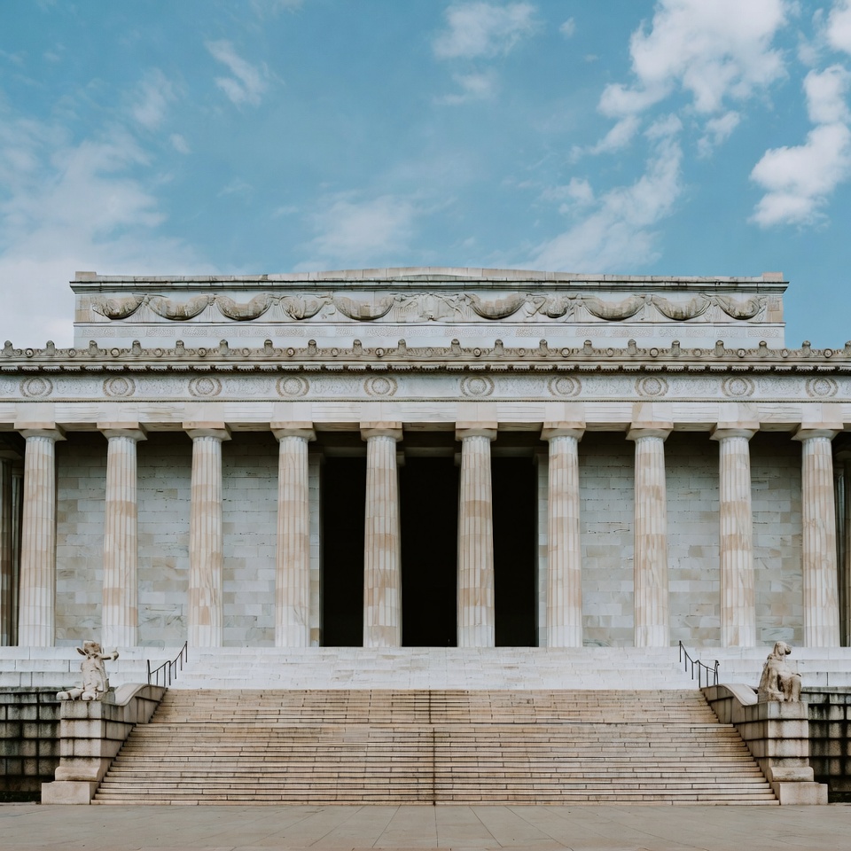Lincoln Memorial with Steps Lincoln Memorial with Steps