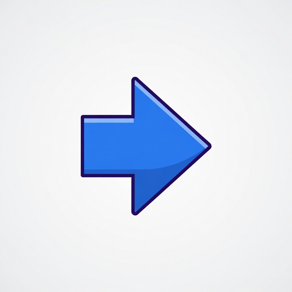Blue right arrow icon Blue right arrow icon