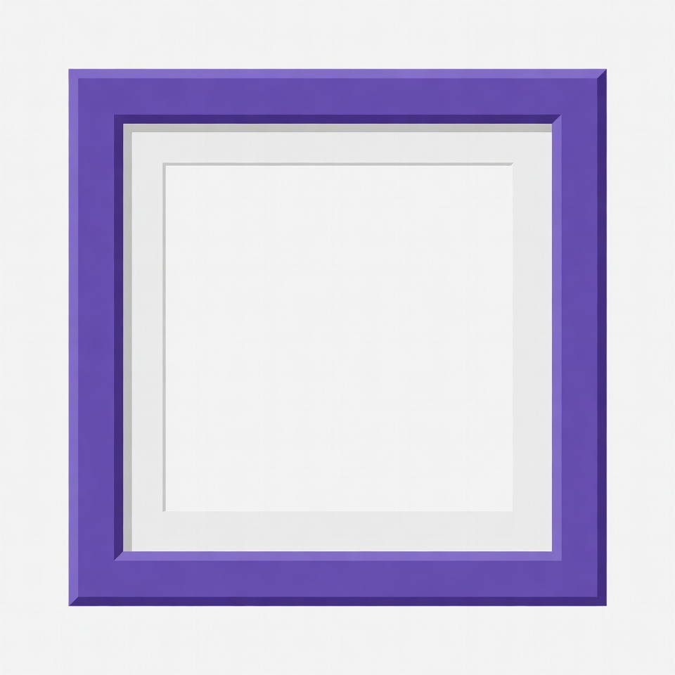 Purple Empty Picture Frame Purple Empty Picture Frame