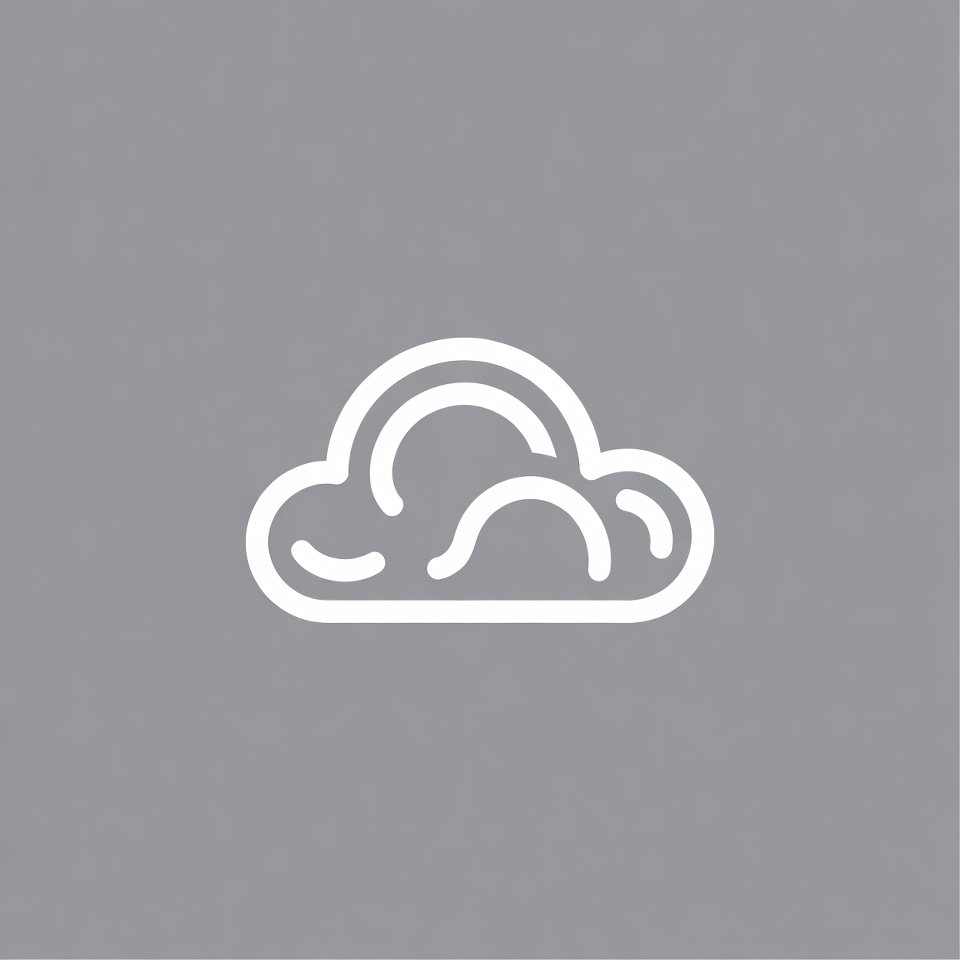 Line Art Cloud Icon Line Art Cloud Icon