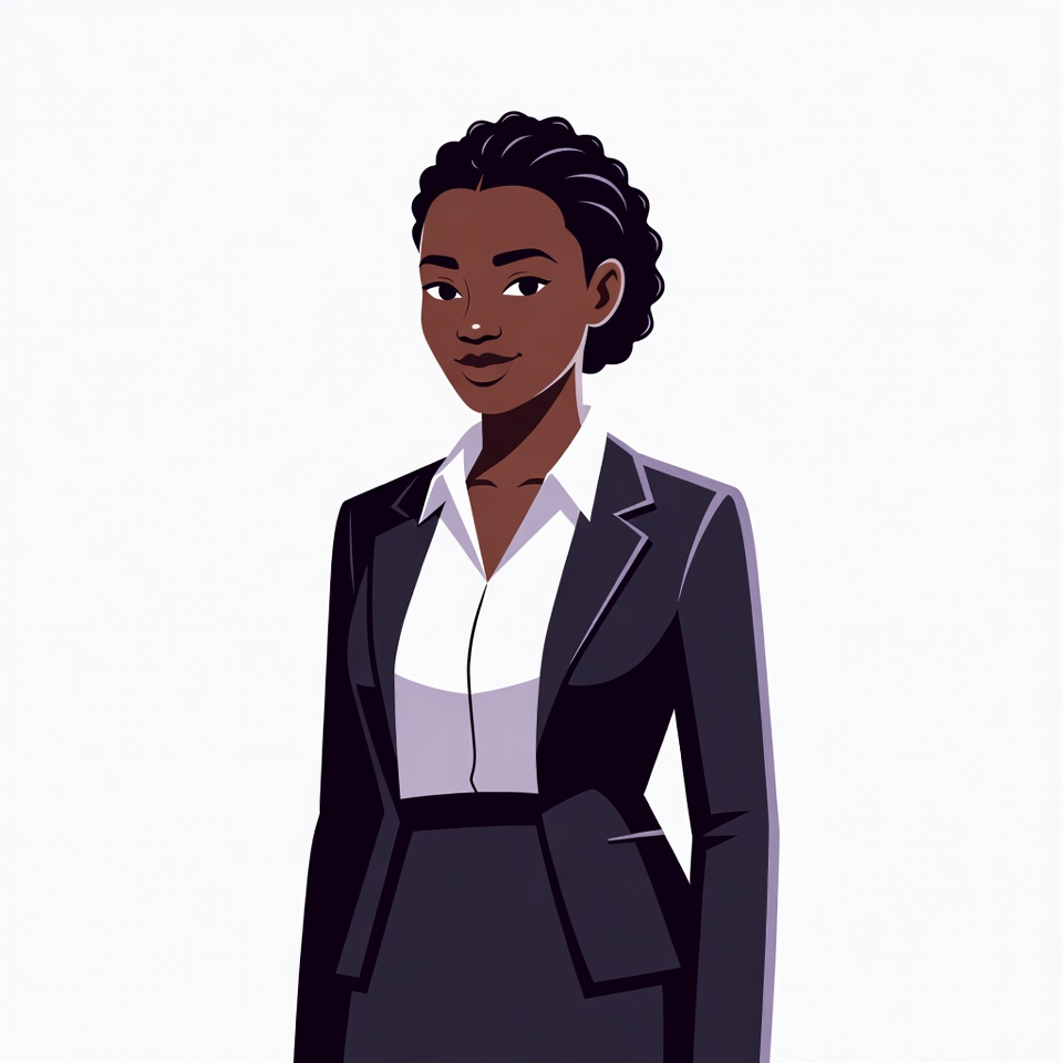 African-American woman in business suit African-American woman in business suit