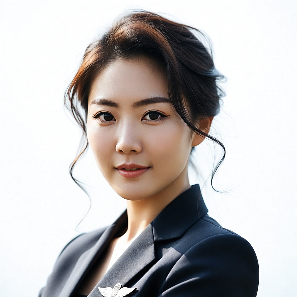 Asian woman in black suit Asian woman in black suit