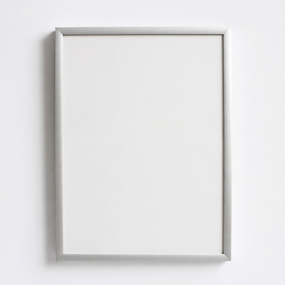 Empty Silver Picture Frame Empty Silver Picture Frame