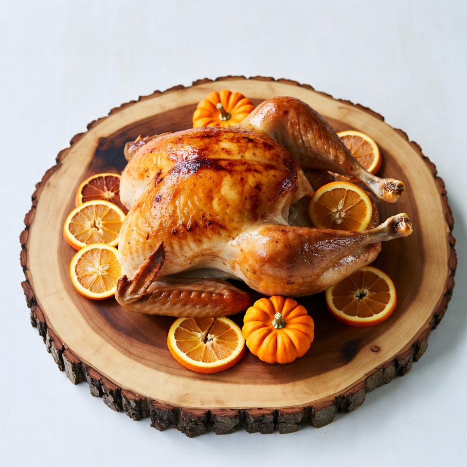 Roasted Turkey with Oranges Roasted Turkey with Oranges
