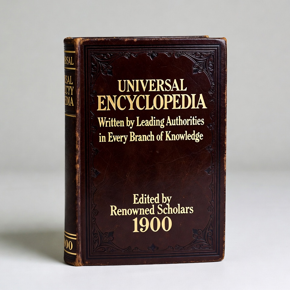 Universal Encyclopedia 1900 Book Universal Encyclopedia 1900 Book
