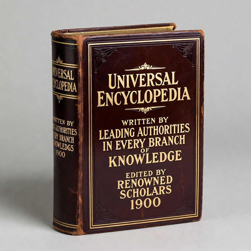 Vintage Universal Encyclopedia 1900 Vintage Universal Encyclopedia 1900