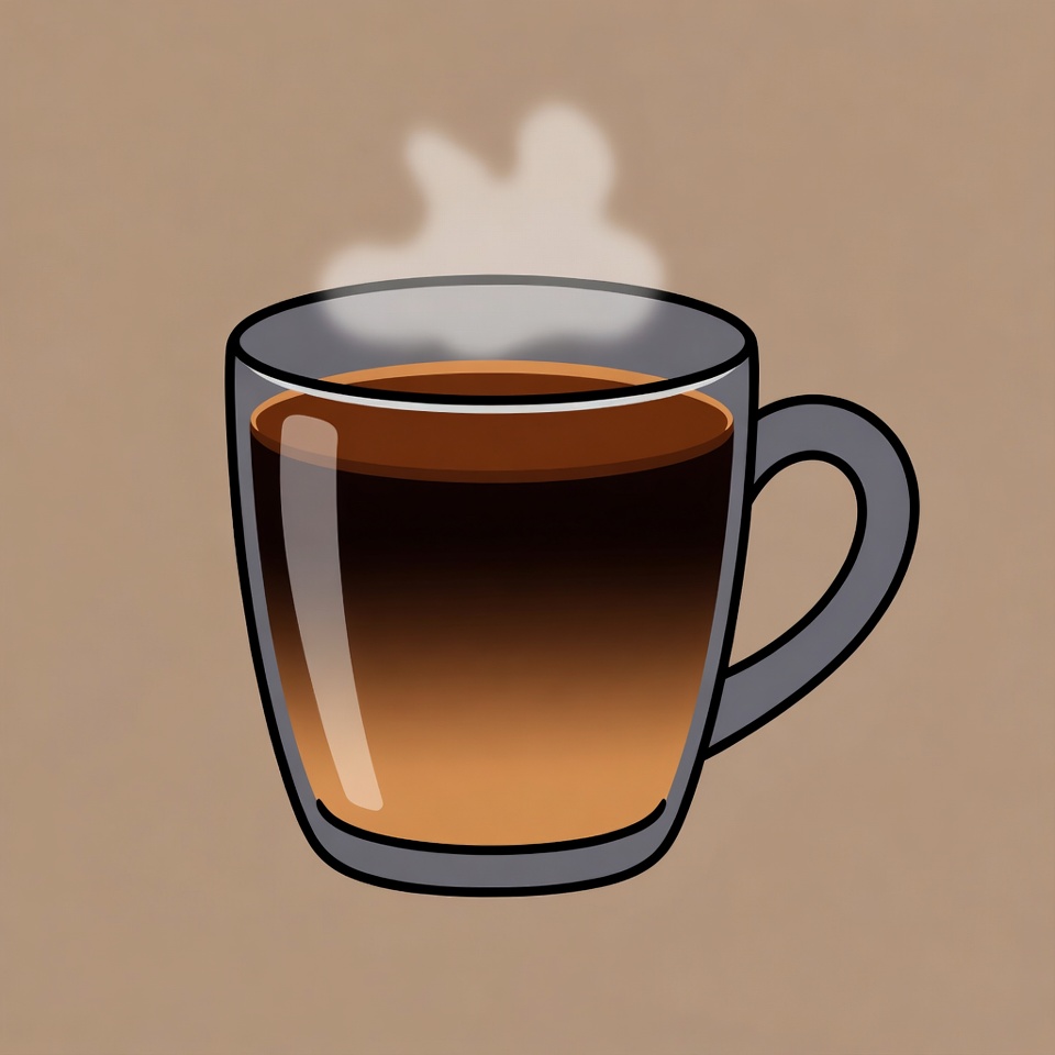 Steaming Hot Coffee Cup Steaming Hot Coffee Cup