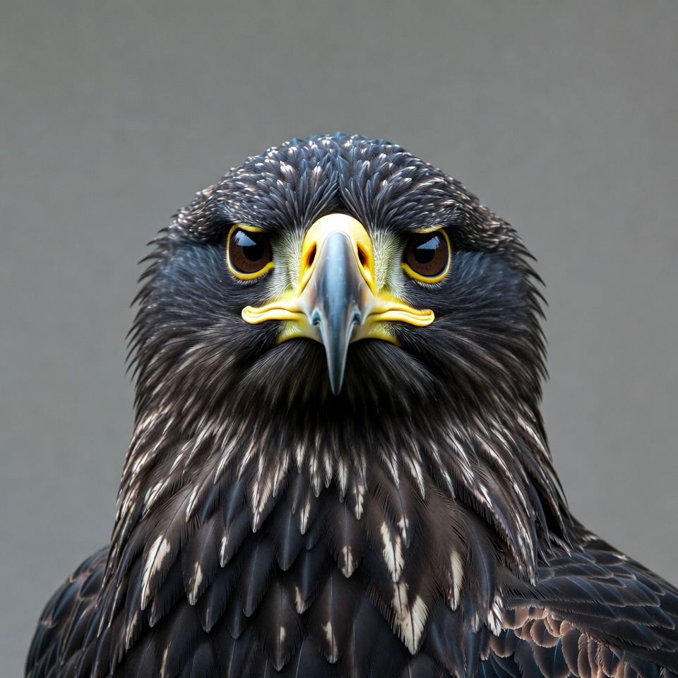 Close-up golden eagle portrait Close-up golden eagle portrait
