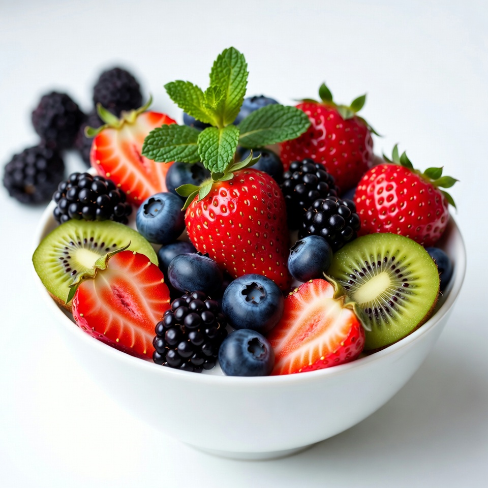 Fresh Berry Fruit Bowl Fresh Berry Fruit Bowl