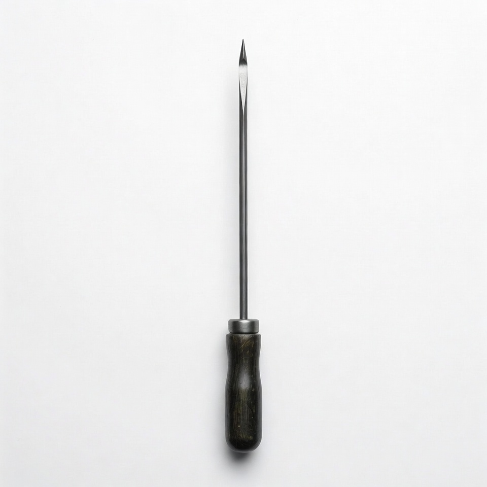 Awl Tool on White Background Awl Tool on White Background