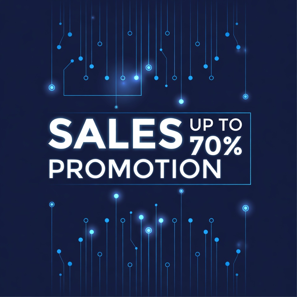 Sales Up to 70% Promotion Graphic Sales Up to 70% Promotion Graphic