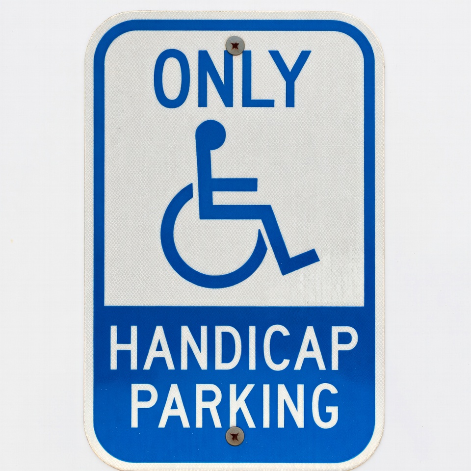Handicap Parking Only Sign Handicap Parking Only Sign