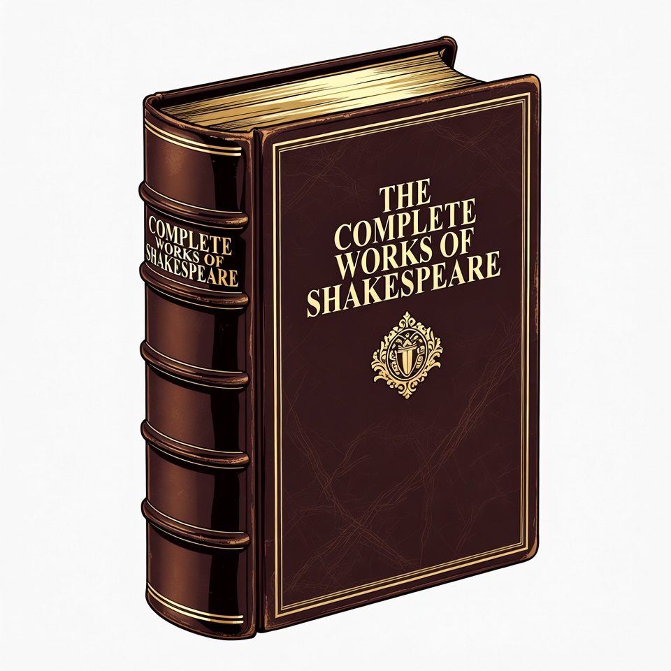 Complete Works of Shakespeare Book Complete Works of Shakespeare Book