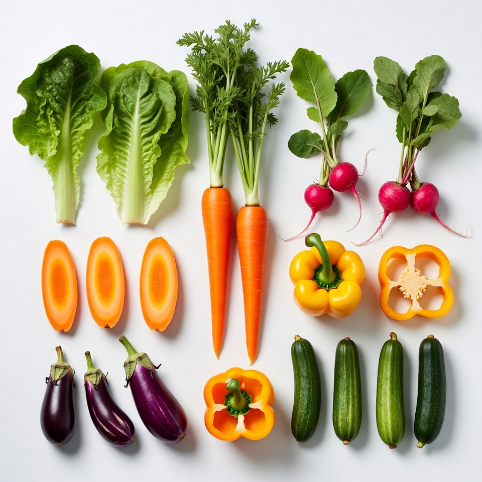 Fresh vegetables on white background Fresh vegetables on white background