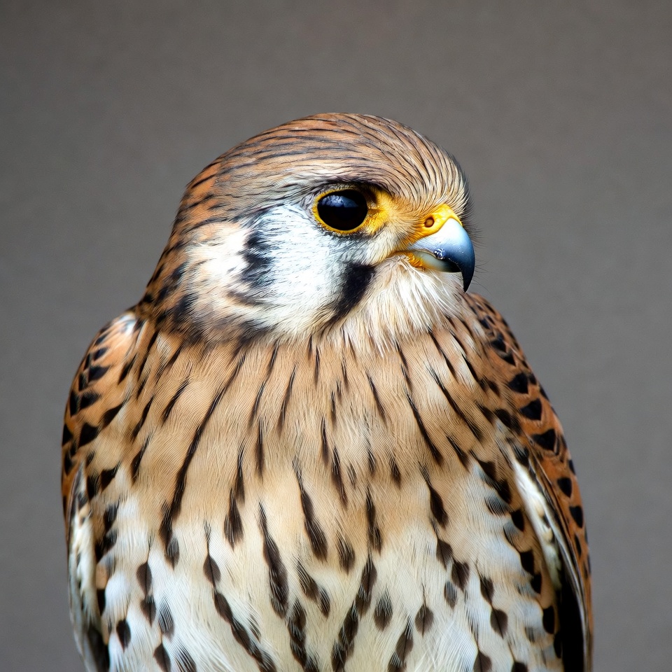 American Kestrel Facing Side View American Kestrel Facing Side View