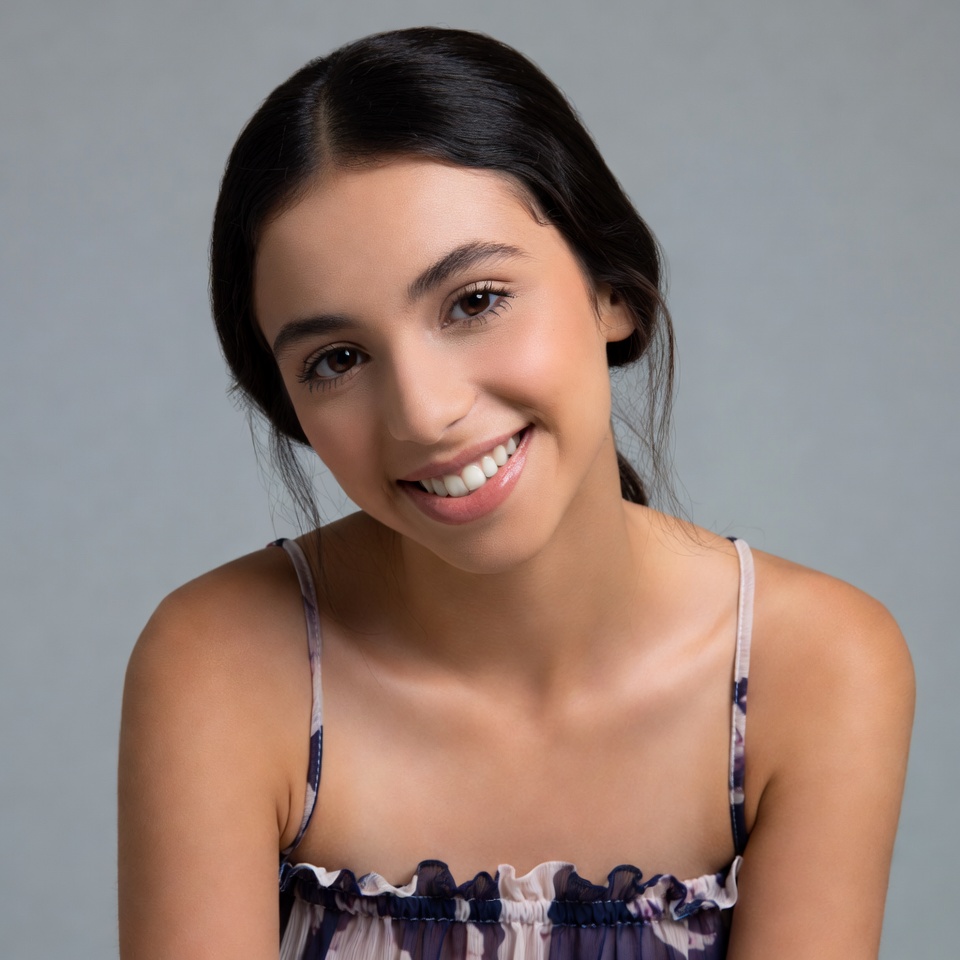 Smiling young woman in tank top Smiling young woman in tank top