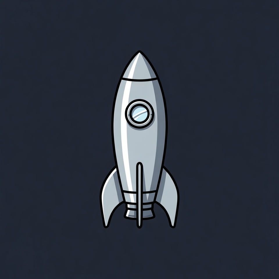 Rocket ship illustration Rocket ship illustration