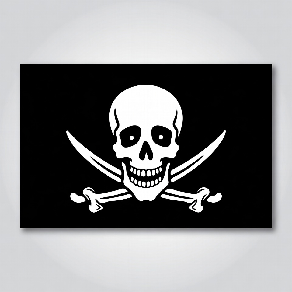 Jolly Roger Pirate Flag Jolly Roger Pirate Flag