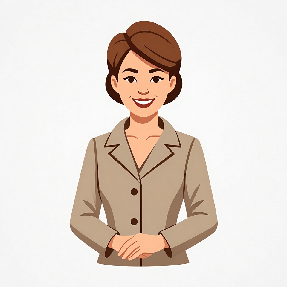 Smiling Asian woman in blazer Smiling Asian woman in blazer