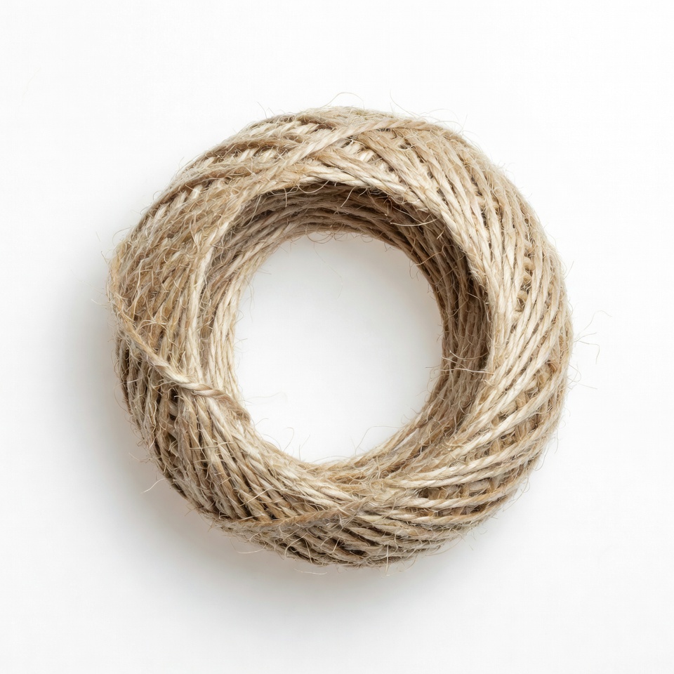 Coiled Jute Twine Ball Coiled Jute Twine Ball