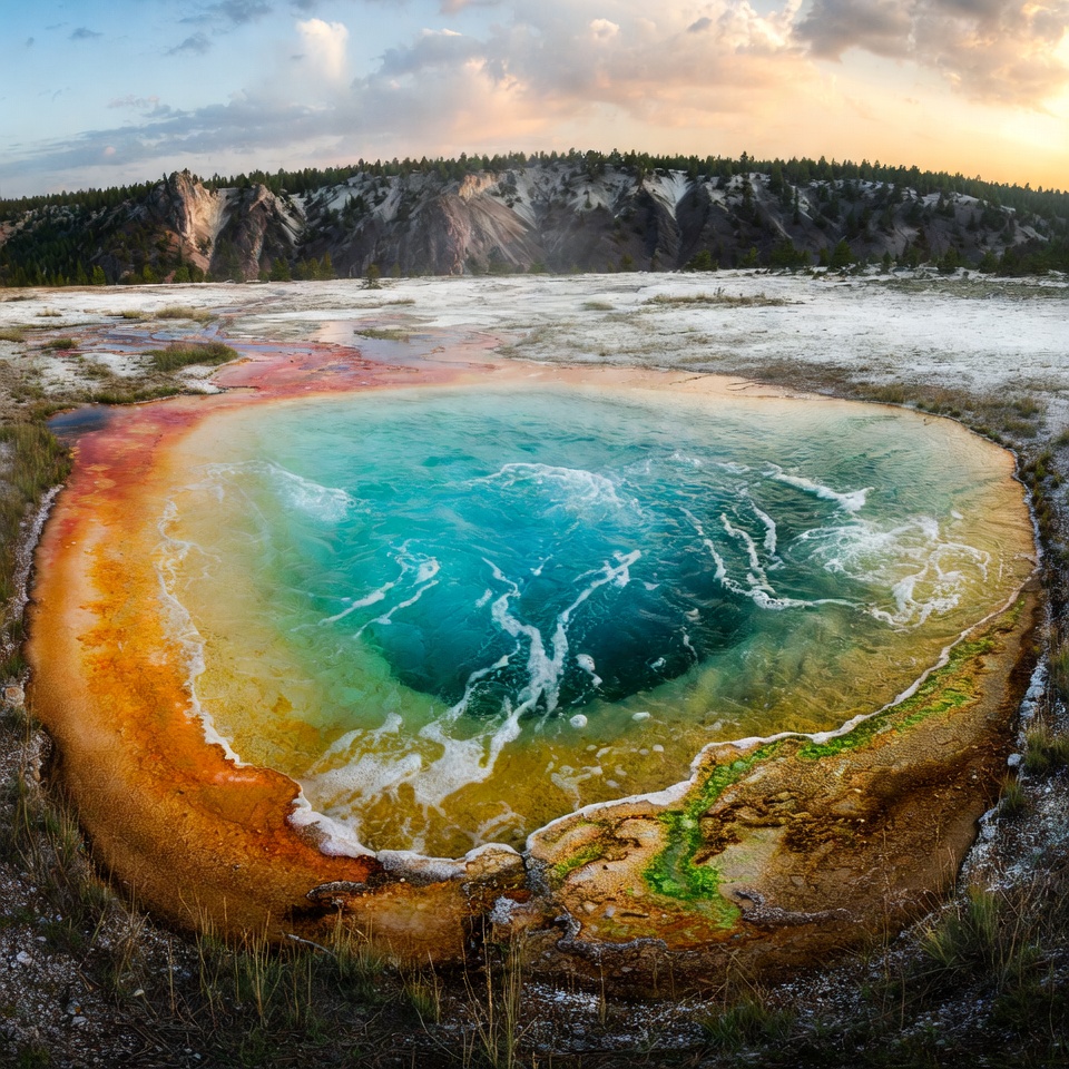 Grand Prismatic Spring Yellowstone Grand Prismatic Spring Yellowstone