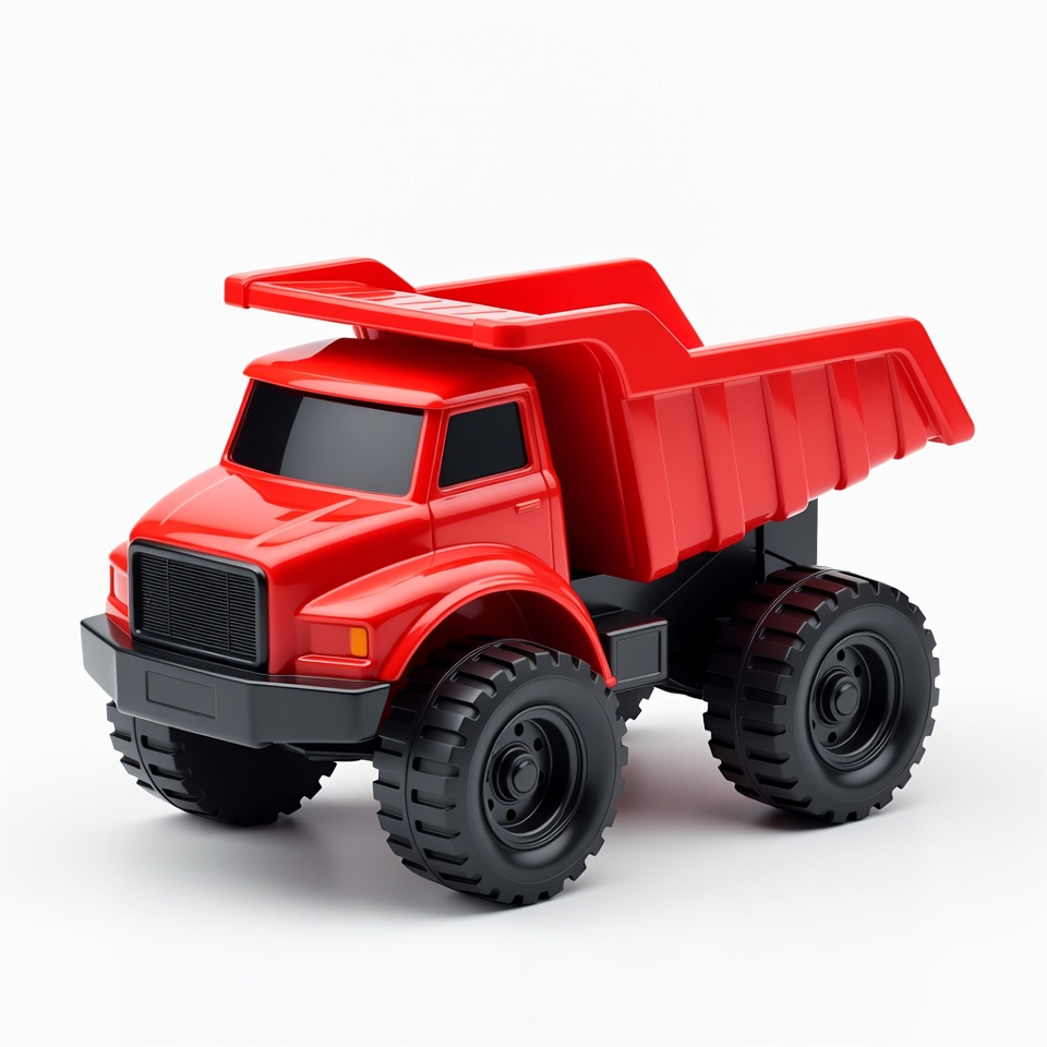 Red Dump Truck Toy Red Dump Truck Toy