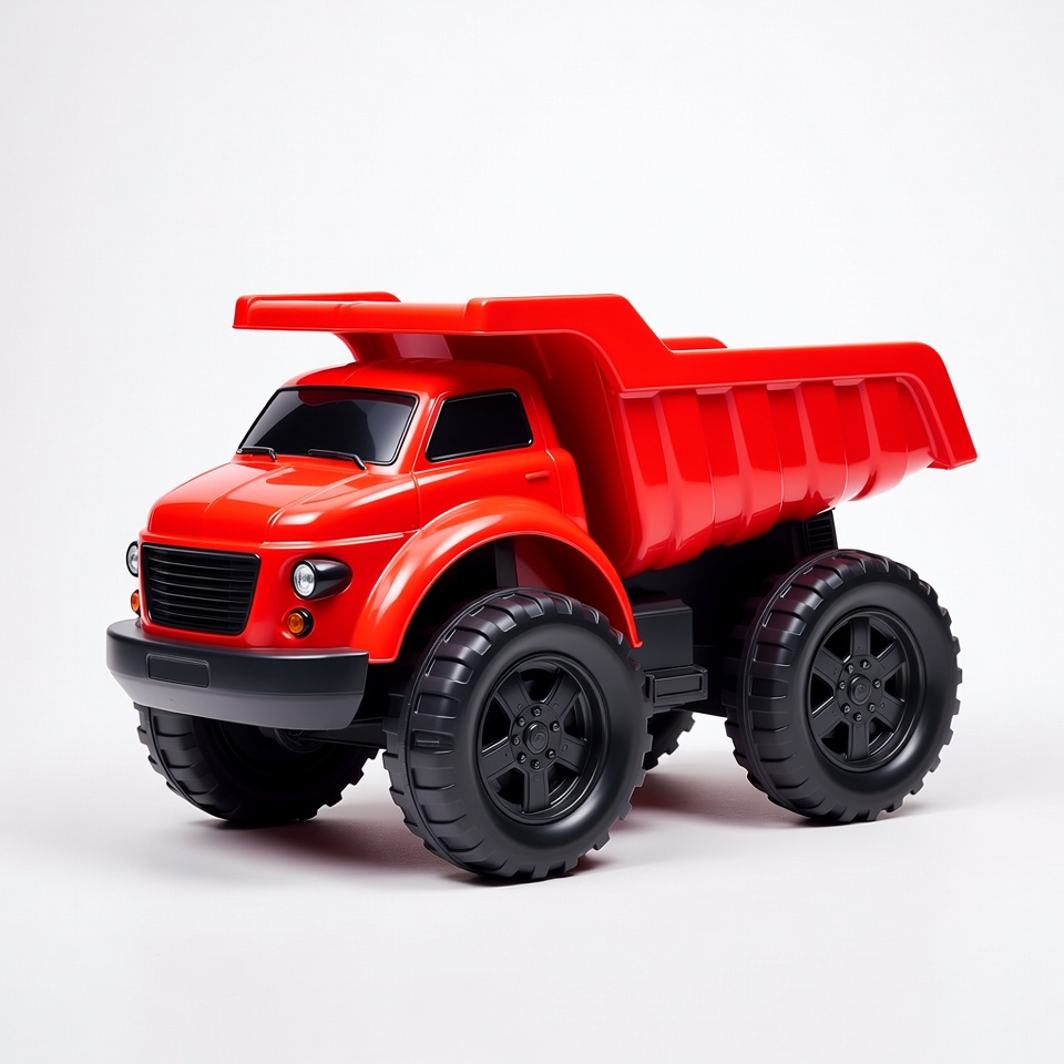Red Dump Truck Toy Red Dump Truck Toy