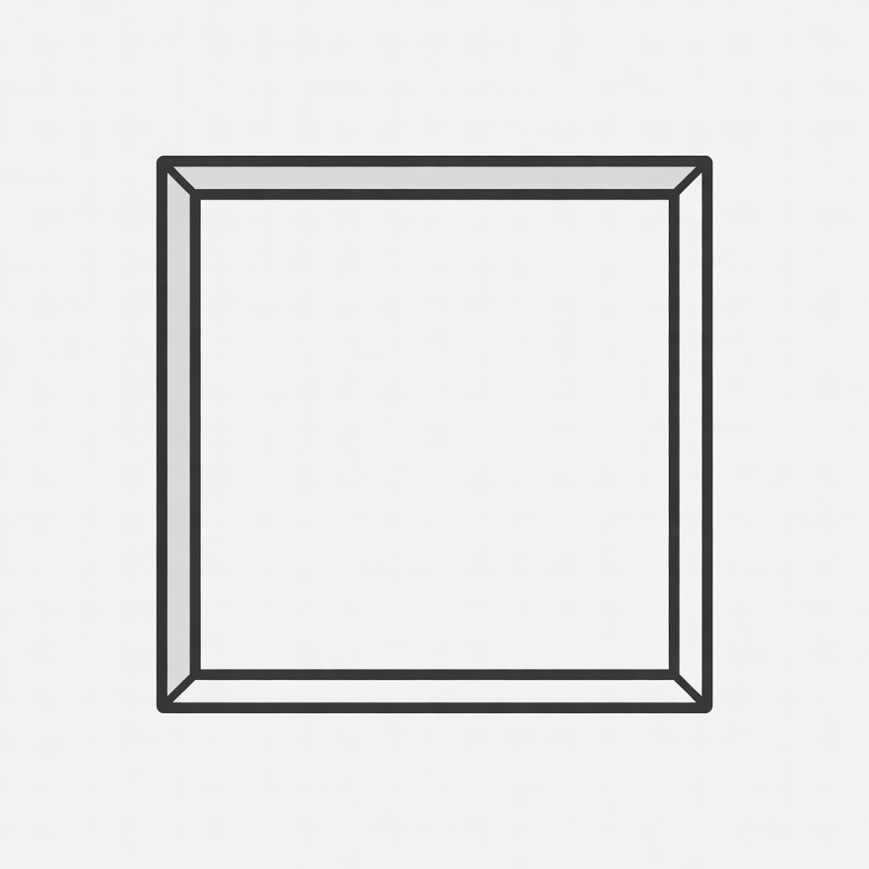 Simple Empty Picture Frame Simple Empty Picture Frame