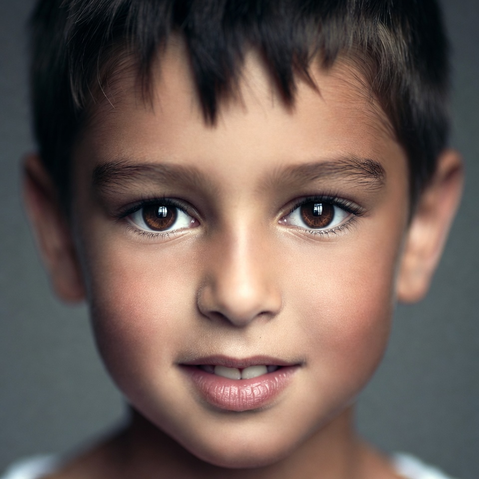 Close-up portrait of smiling boy Close-up portrait of smiling boy
