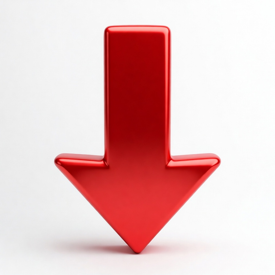 Red Down Arrow Red Down Arrow