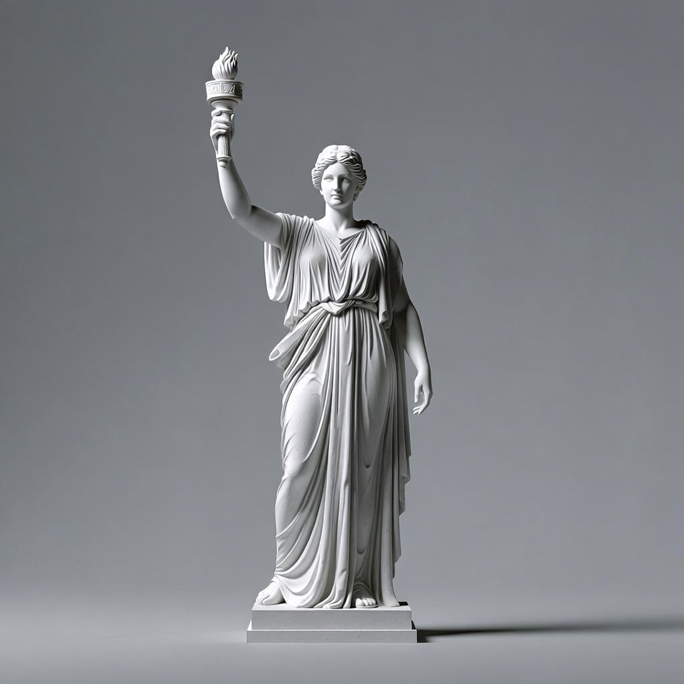 Statue of Liberty holding torch Statue of Liberty holding torch