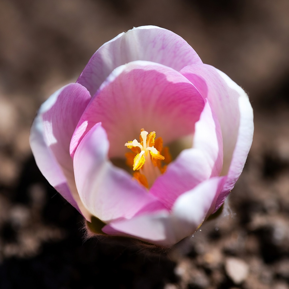 Pink Cyclamen Flower Blooming Pink Cyclamen Flower Blooming