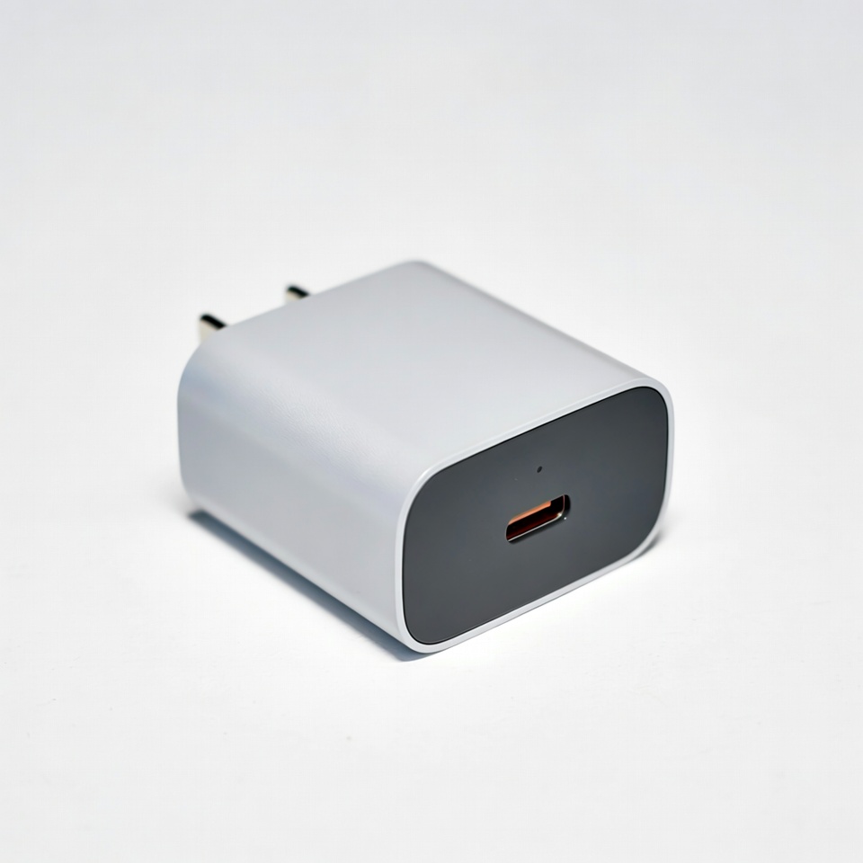 White USB-C Wall Charger White USB-C Wall Charger