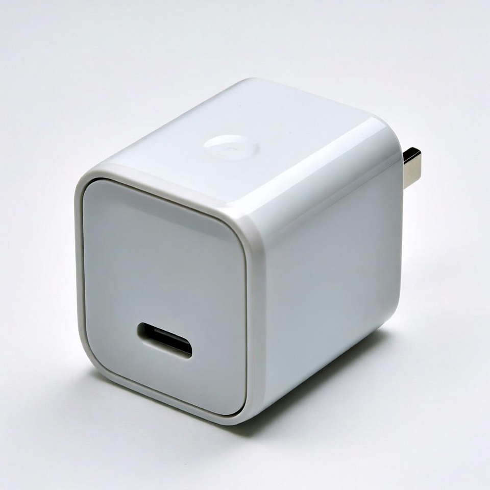 White USB-C Wall Charger White USB-C Wall Charger