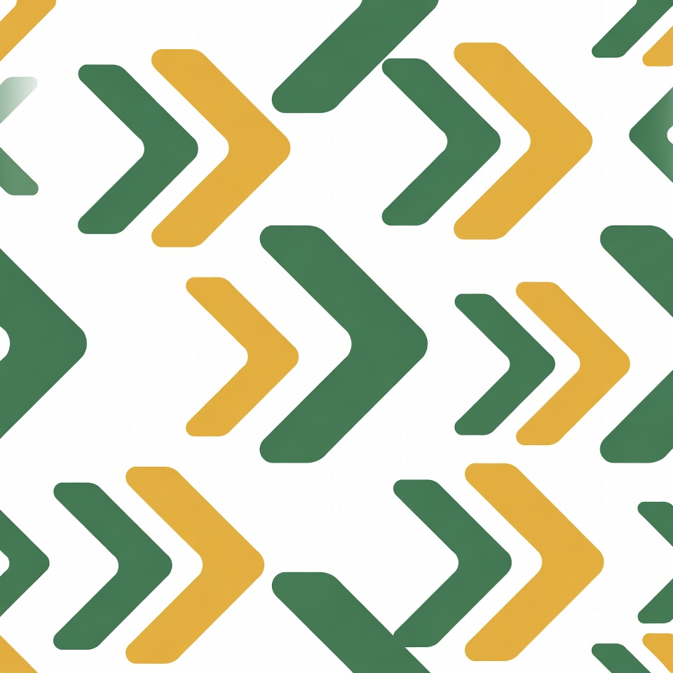 Green and Yellow Arrow Pattern Green and Yellow Arrow Pattern