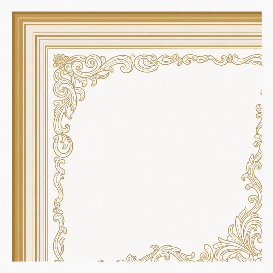 Ornate Gold Ornamental Picture Frame Ornate Gold Ornamental Picture Frame