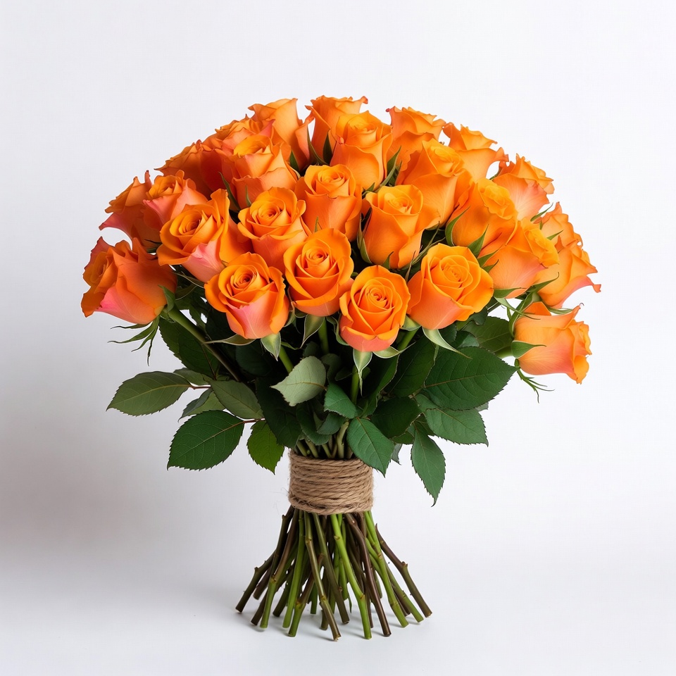 Bouquet of Orange Roses Bouquet of Orange Roses