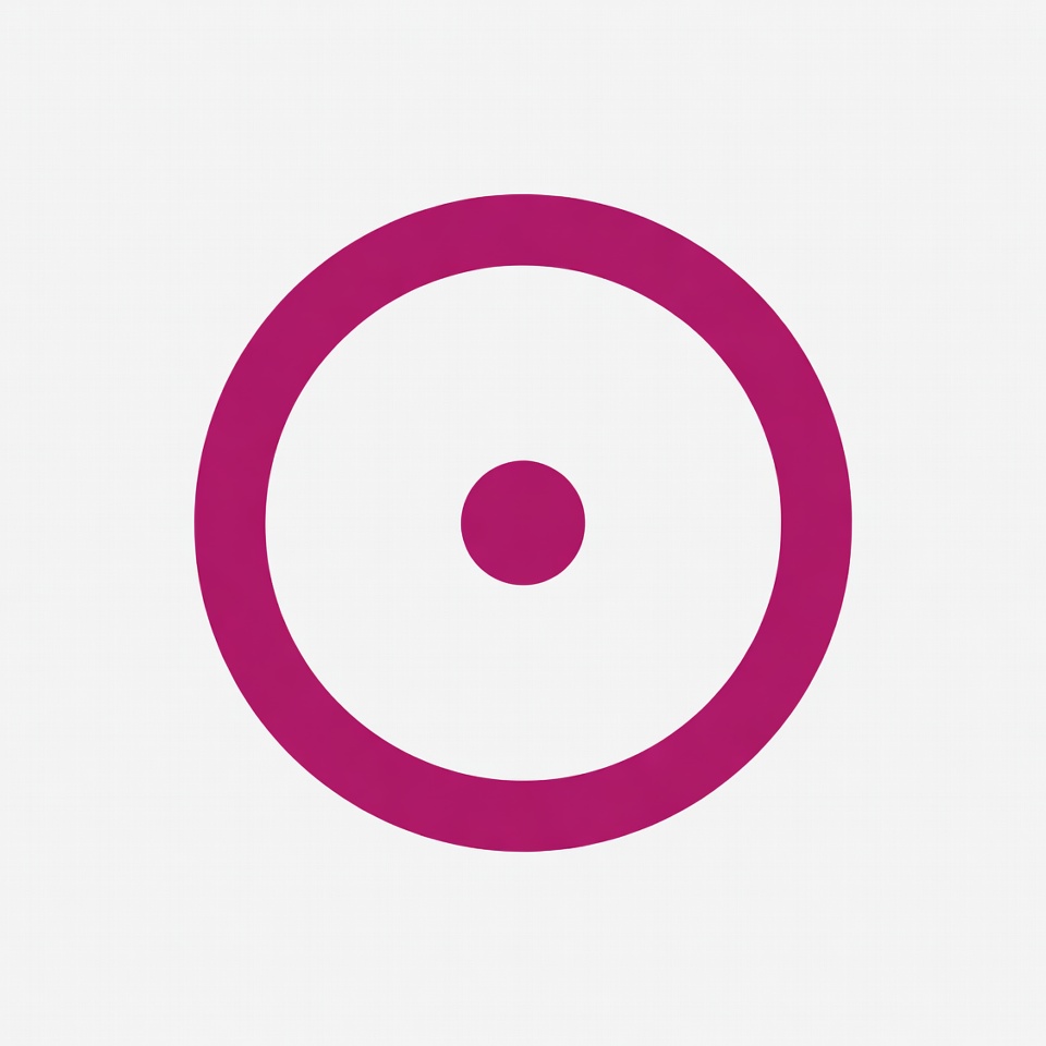 Purple Circle with Dot Purple Circle with Dot