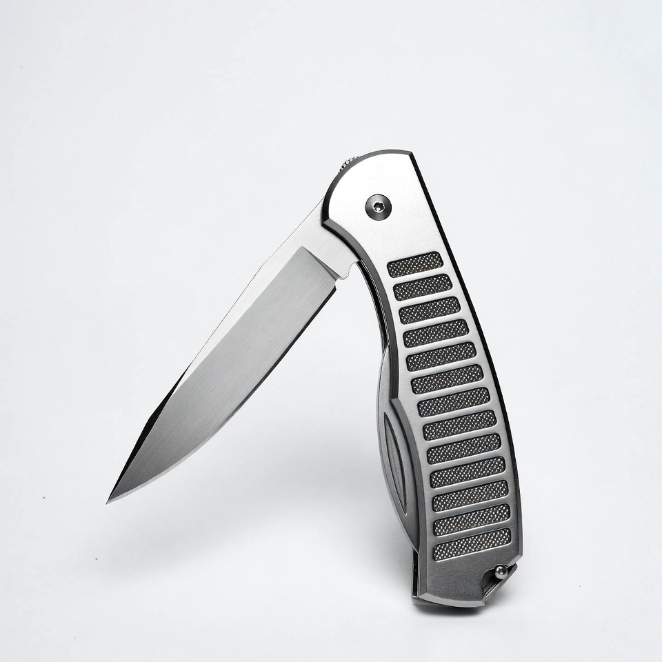 Open tactical folding knife Open tactical folding knife