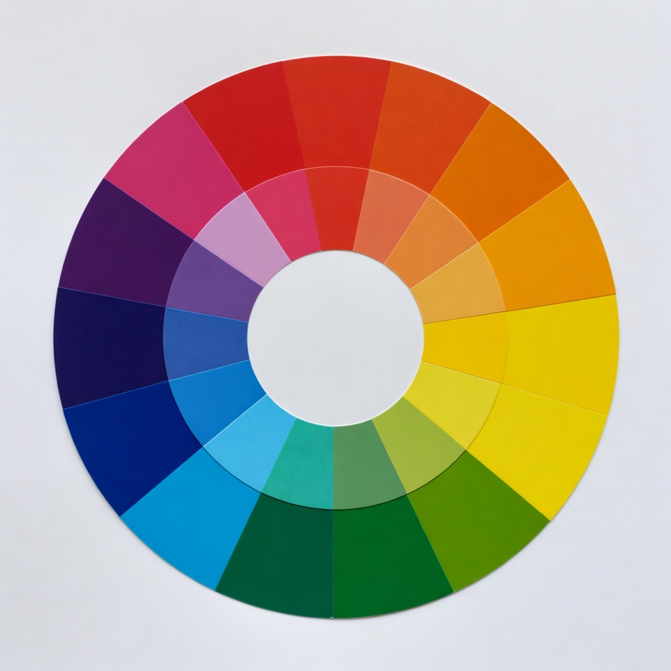 Color Wheel Chart Color Wheel Chart