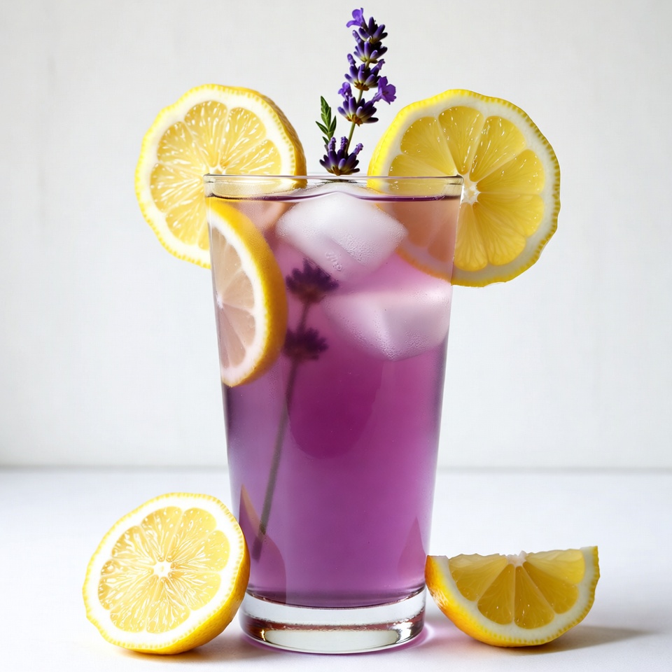 Lavender Lemonade with Lemon Slices Lavender Lemonade with Lemon Slices