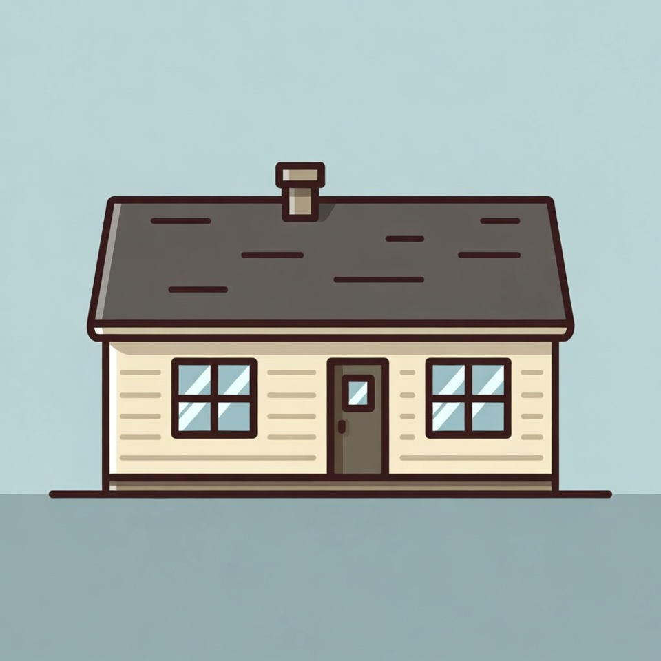 Simple House Illustration Simple House Illustration