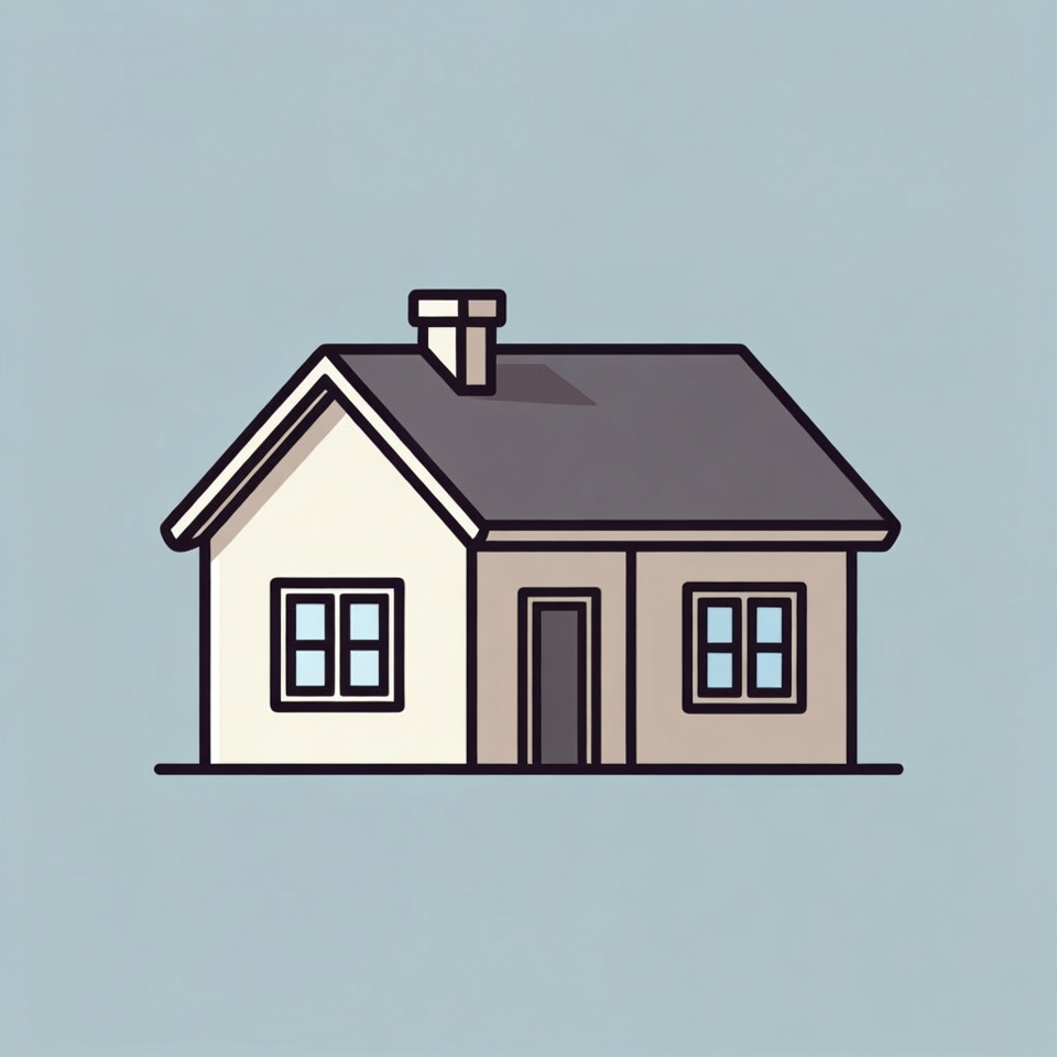 Simple house illustration Simple house illustration
